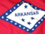 Flag of state of Arkansas. Flag background. Download icon