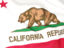 Flag of state of California. Flag background. Download icon