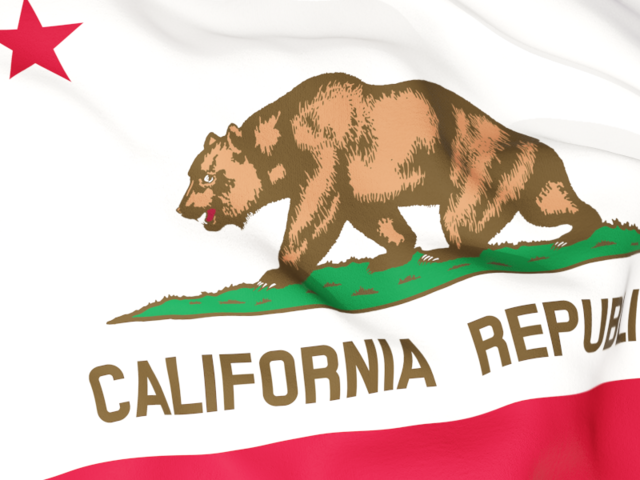 Бэкграунд флага. Загрузить иконку флага штата Калифорния