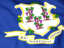 Flag of state of Connecticut. Flag background. Download icon