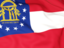 Flag of state of Georgia. Flag background. Download icon