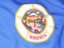 Flag of state of Minnesota. Flag background. Download icon