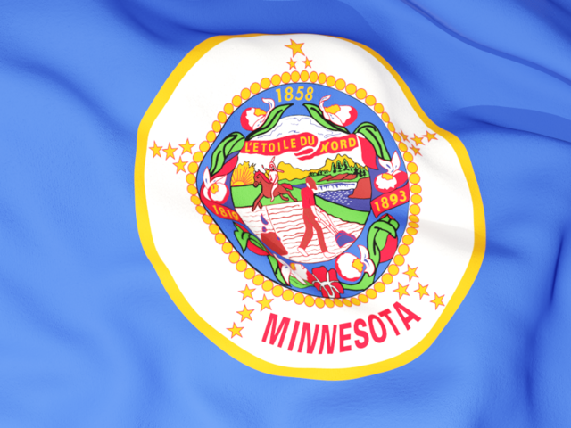Flag background. Download flag icon of Minnesota