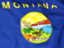 Flag of state of Montana. Flag background. Download icon