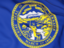 Flag of state of Nebraska. Flag background. Download icon
