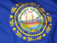 Flag of state of New Hampshire. Flag background. Download icon