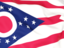 Flag of state of Ohio. Flag background. Download icon