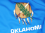 Flag of state of Oklahoma. Flag background. Download icon
