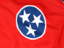 Flag of state of Tennessee. Flag background. Download icon