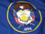 Flag of state of Utah. Flag background. Download icon