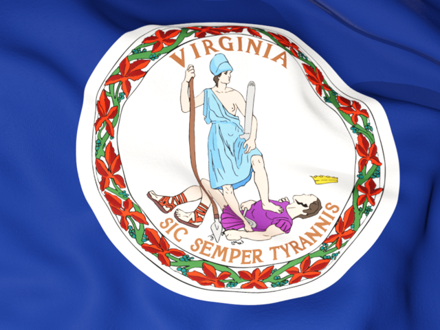 Flag background. Download flag icon of Virginia
