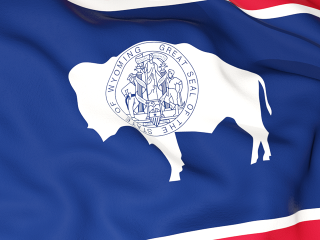 Flag background. Download flag icon of Wyoming