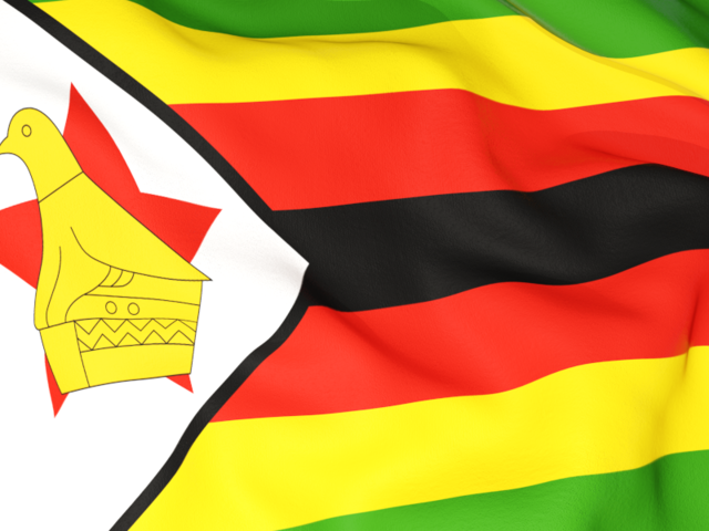 Бэкграунд флага. Скачать флаг. Зимбабве