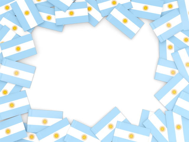 Flag frame. Download flag icon of Argentina at PNG format