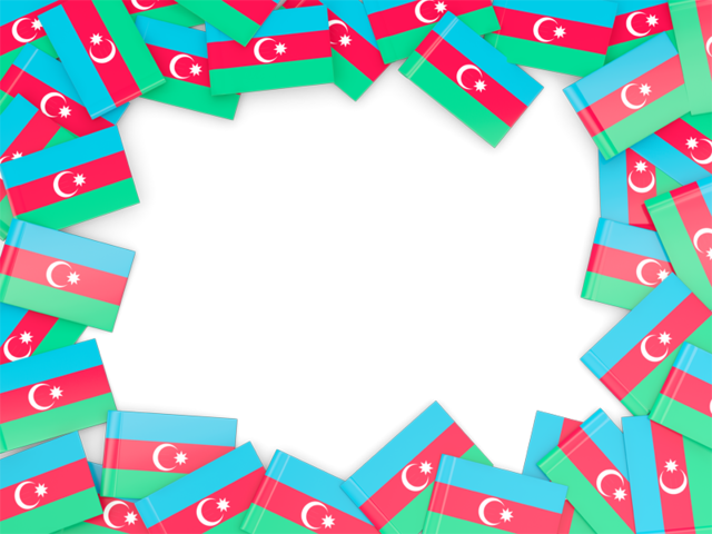 Flag frame. Download flag icon of Azerbaijan at PNG format