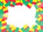 Benin. Flag frame. Download icon.