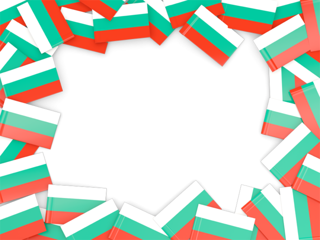 Flag frame. Download flag icon of Bulgaria at PNG format