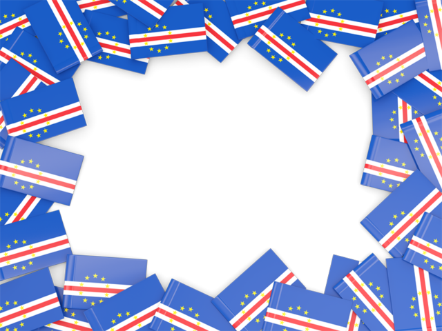 Flag frame. Download flag icon of Cape Verde at PNG format