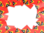 East Timor. Flag frame. Download icon.