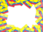 Ecuador. Flag frame. Download icon.