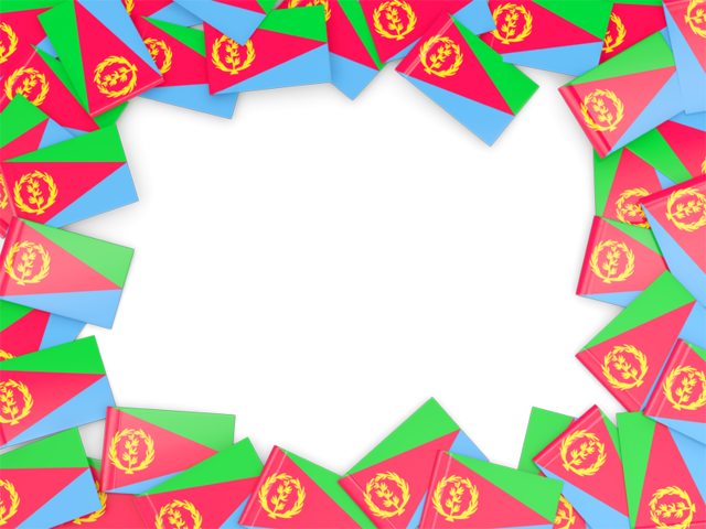 Flag frame. Download flag icon of Eritrea at PNG format