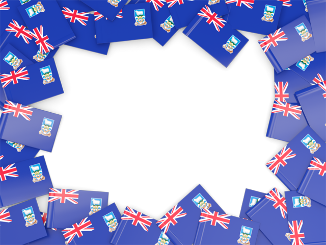 Flag frame. Download flag icon of Falkland Islands at PNG format