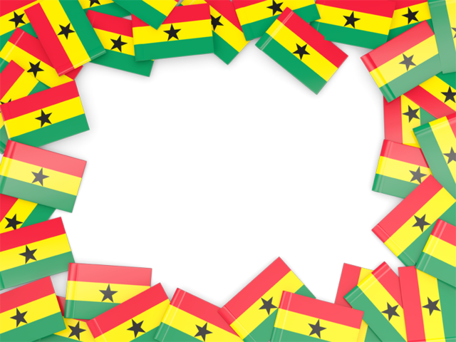 Flag frame. Download flag icon of Ghana at PNG format