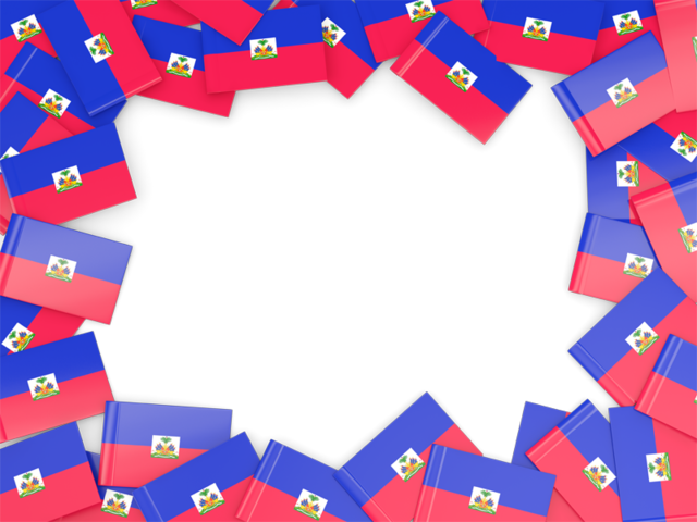 Flag frame. Download flag icon of Haiti at PNG format