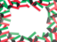 Kuwait. Flag frame. Download icon.