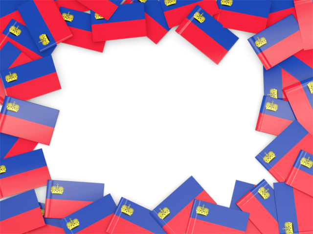 Flag frame. Download flag icon of Liechtenstein at PNG format