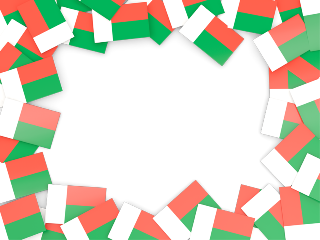 Flag frame. Download flag icon of Madagascar at PNG format
