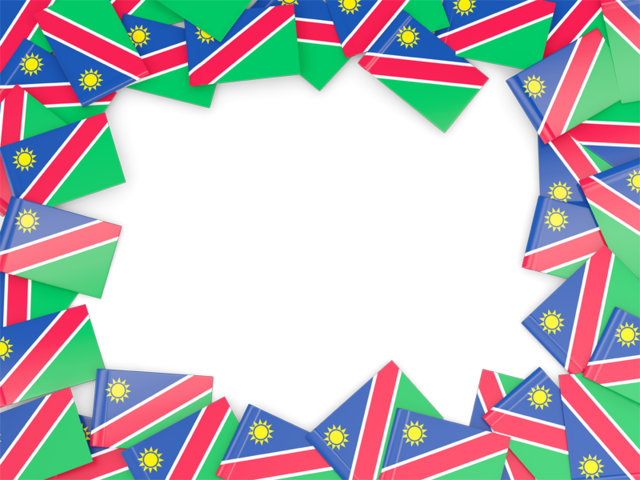 Flag frame. Download flag icon of Namibia at PNG format