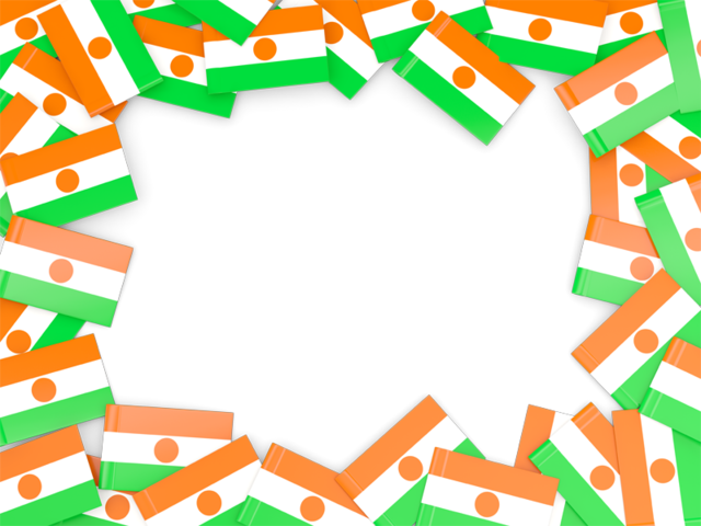 Flag frame. Download flag icon of Niger at PNG format