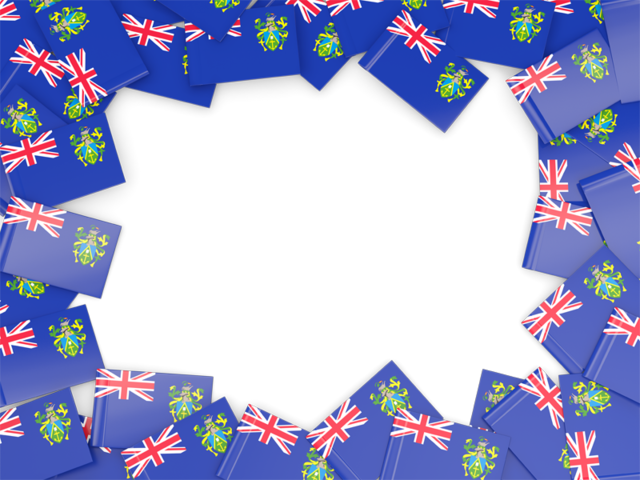Flag frame. Download flag icon of Pitcairn Islands at PNG format