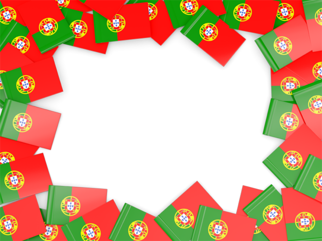 Flag frame. Download flag icon of Portugal at PNG format