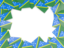 Solomon Islands. Flag frame. Download icon.