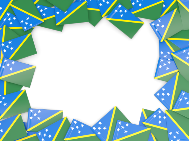 Flag frame. Download flag icon of Solomon Islands at PNG format