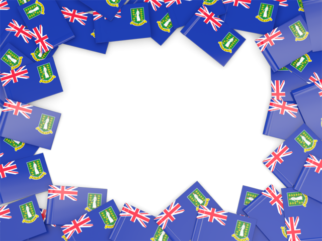 Flag frame. Download flag icon of Virgin Islands at PNG format