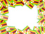 Zimbabwe. Flag frame. Download icon.