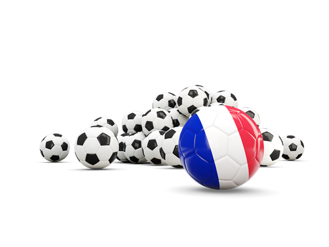 Flag in front of footballs. Download flag icon of Mayotte at PNG format