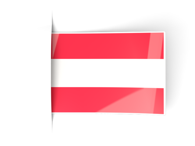 Flag labels. Download flag icon of Austria at PNG format