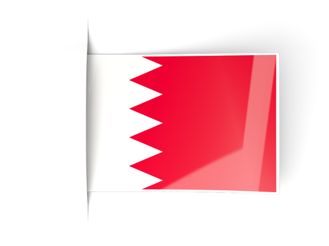 Flag labels. Download flag icon of Bahrain at PNG format