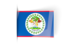 Belize. Flag labels. Download icon.