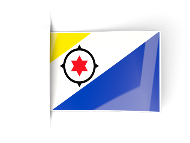 Flag labels. Download flag icon of Bonaire at PNG format