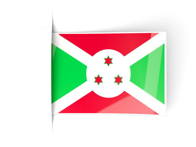 Flag labels. Download flag icon of Burundi at PNG format