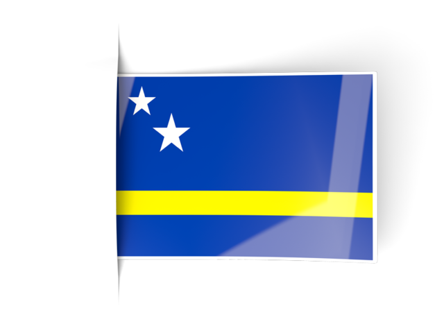 Flag labels. Download flag icon of Curacao at PNG format