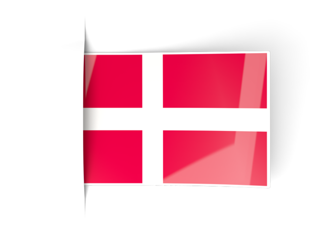 Flag labels. Download flag icon of Denmark at PNG format