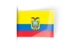 Ecuador. Flag labels. Download icon.