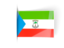 Equatorial Guinea. Flag labels. Download icon.