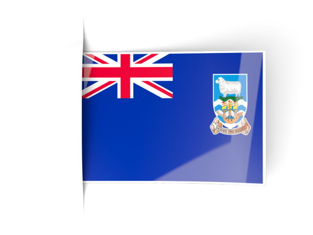 Flag labels. Download flag icon of Falkland Islands at PNG format